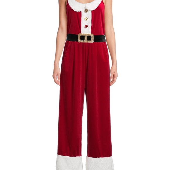 Pants - 🎅🏻🎁3 FOR $10!!🎁🎄 Red Santa jumpsuit